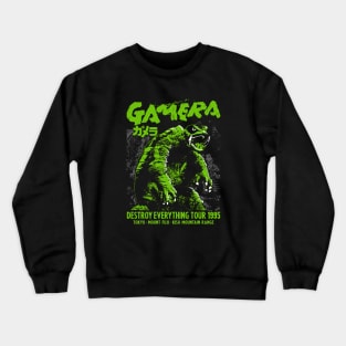 GAMERA - Destroy everything tour 1995 Crewneck Sweatshirt